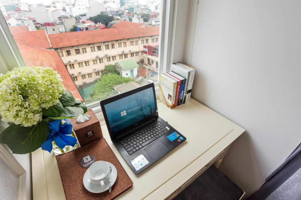 Luxury Old Quarter Hotel & Gym Hanoi Exterior photo